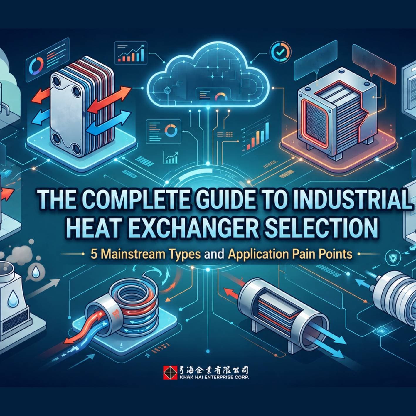 Industrial Heat Exchangers Selection Guide: Understanding 5 Mainstream Types and Application Pain Points at a Glance
