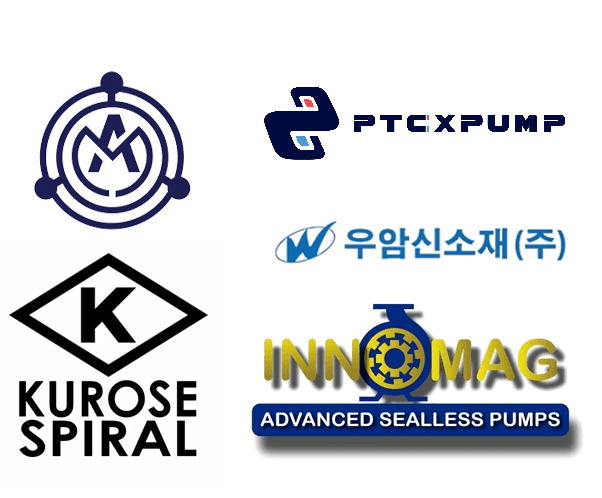 弓海企業ptcxpump金屬磁力泵浦,innomag pump,wooam熱交換器